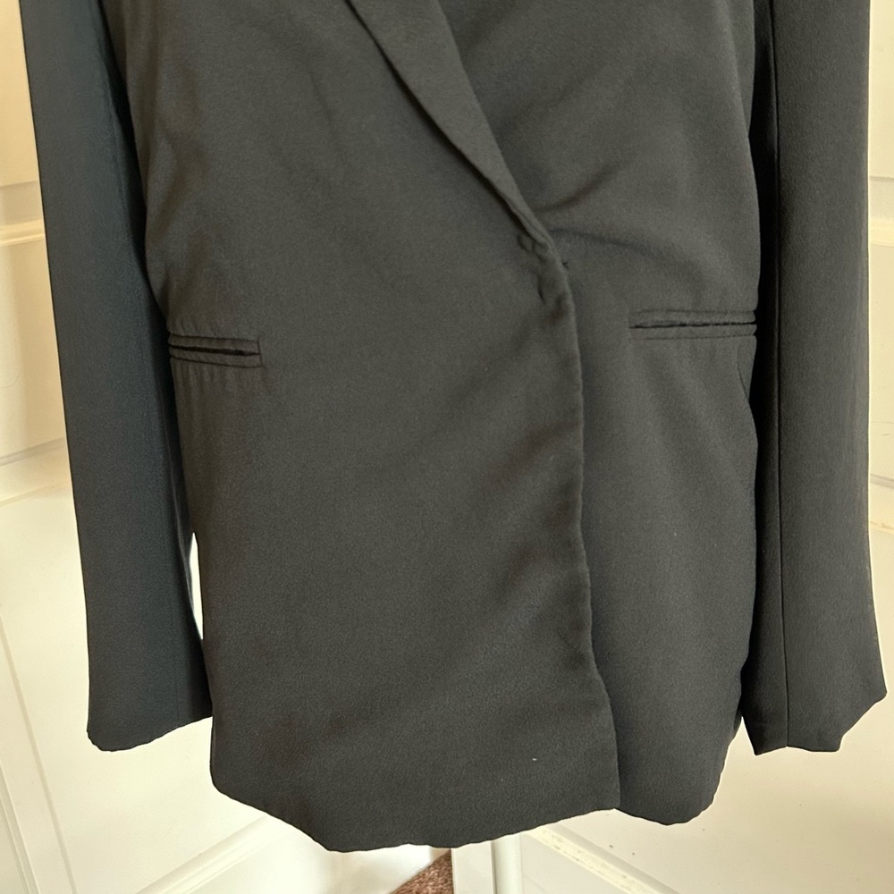 Madewell Womens Black Blazer Size 4 - Picture 8 of 11